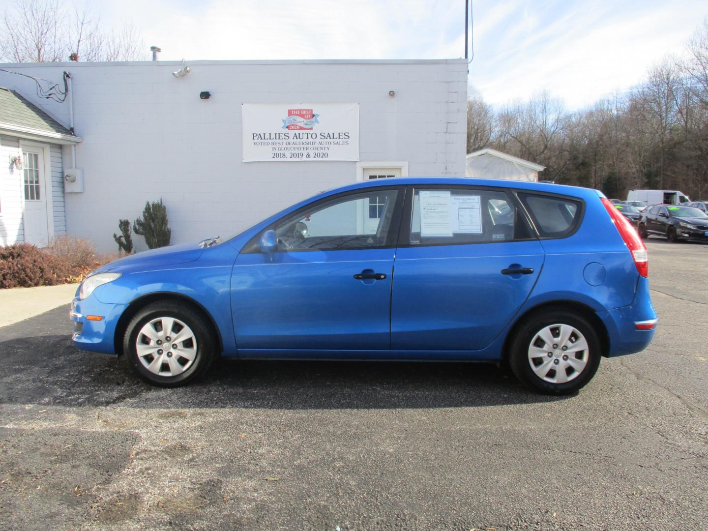 2010 BLUE Hyundai Elantra Touring GLS Automatic (KMHDB8AE2AU) with an 2.0L L4 DOHC 16V engine, 4-Speed Automatic transmission, located at 540a Delsea Drive, Sewell, NJ, 08080, (856) 589-6888, 39.752560, -75.111206 - Photo#2